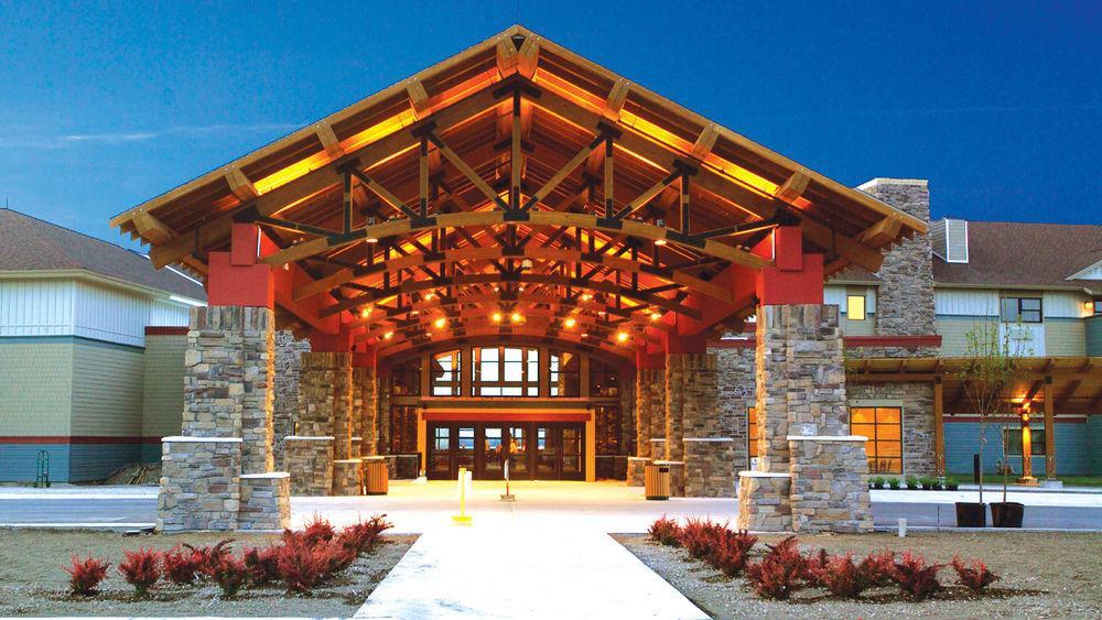 Kewadin St. Ignace Hotel Evergreen Shores Exterior foto
